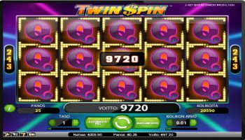 Nurmi ilmoitti 19.9.2015 voitosta Twin Spinissä