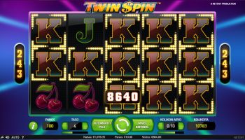 Nurmi ilmoitti 4.3.2017 voitosta Twin Spinissä