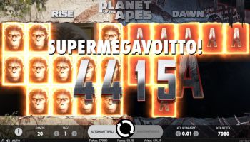 hulikka ilmoitti 23.11.2017 voitosta Planet of the Apesissa