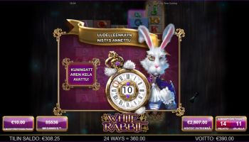 Nurmi ilmoitti 27.11.2017 voitosta White Rabbitissa