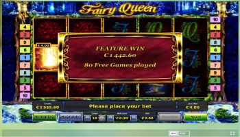 casinokeke ilmoitti 23.1.2018 voitosta Fairy Queenissa