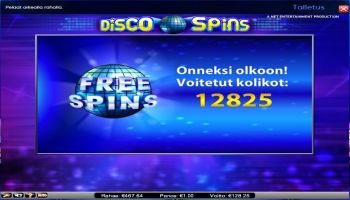 Nikomus ilmoitti 28.12.2015 voitosta Disco Spinsissä