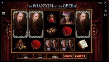 Krrk ilmoitti 3.11.2017 voitosta The Phantom of the Operassa